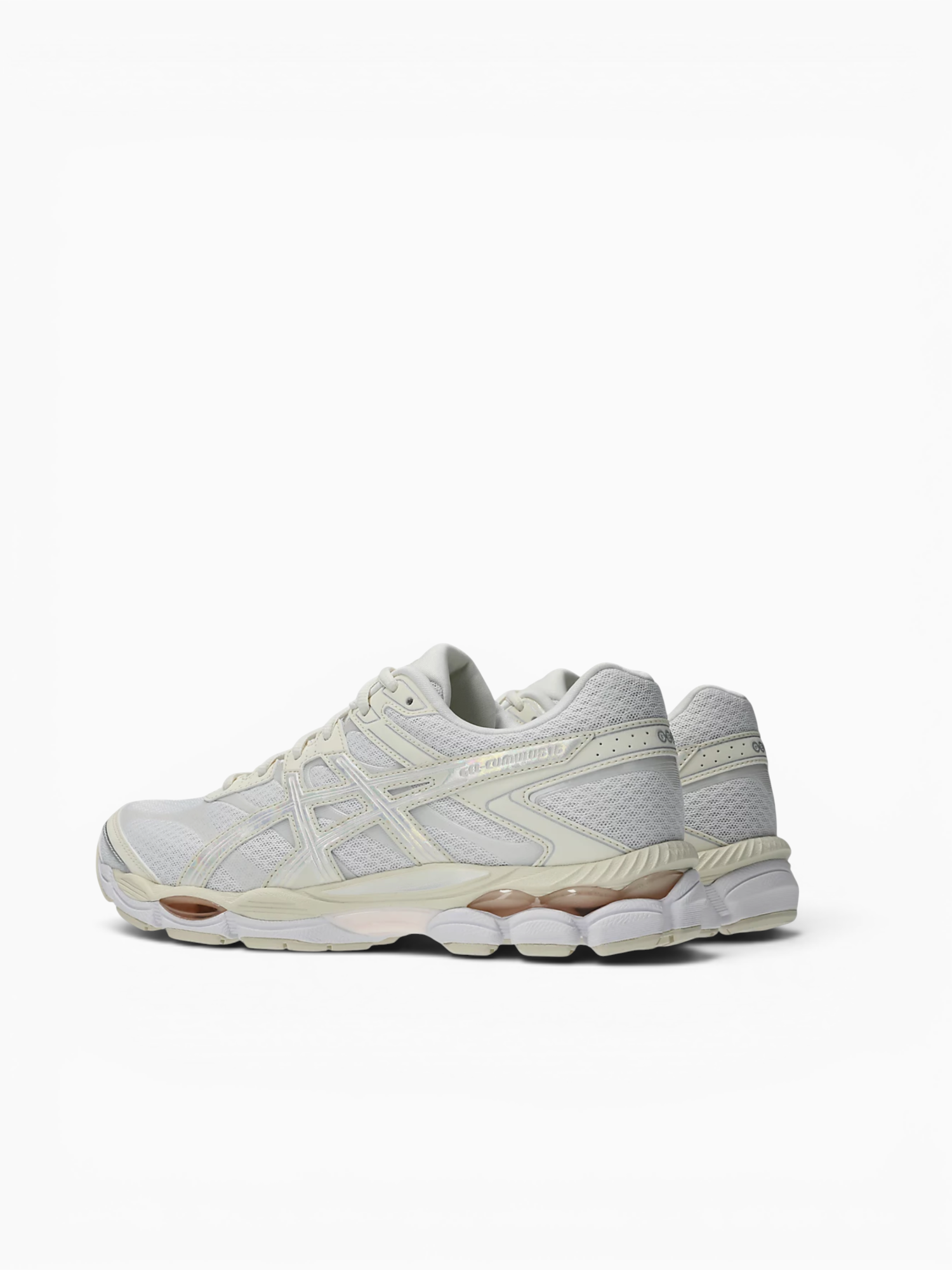 Gelcumulus 16 White Cream leather Mesh White / 8 / M