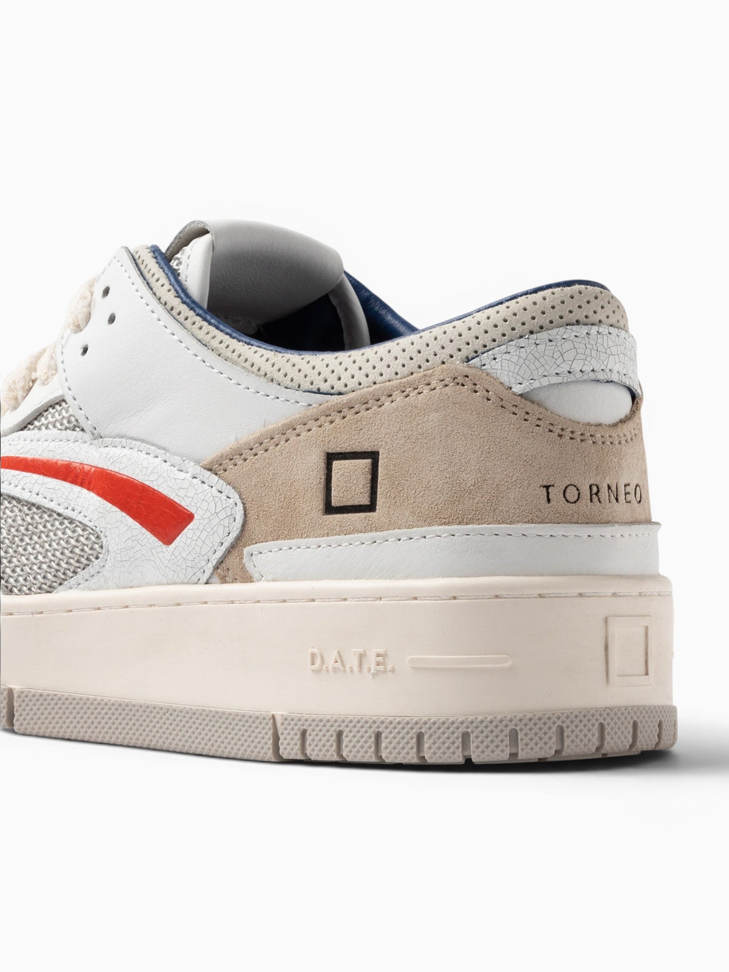Torneo Pop White Orange leather White / 41 / M