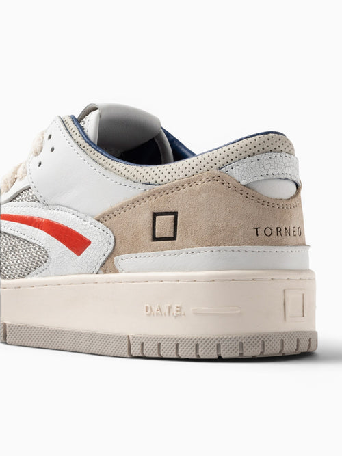 Torneo Pop White Orange leather White / 41 / M