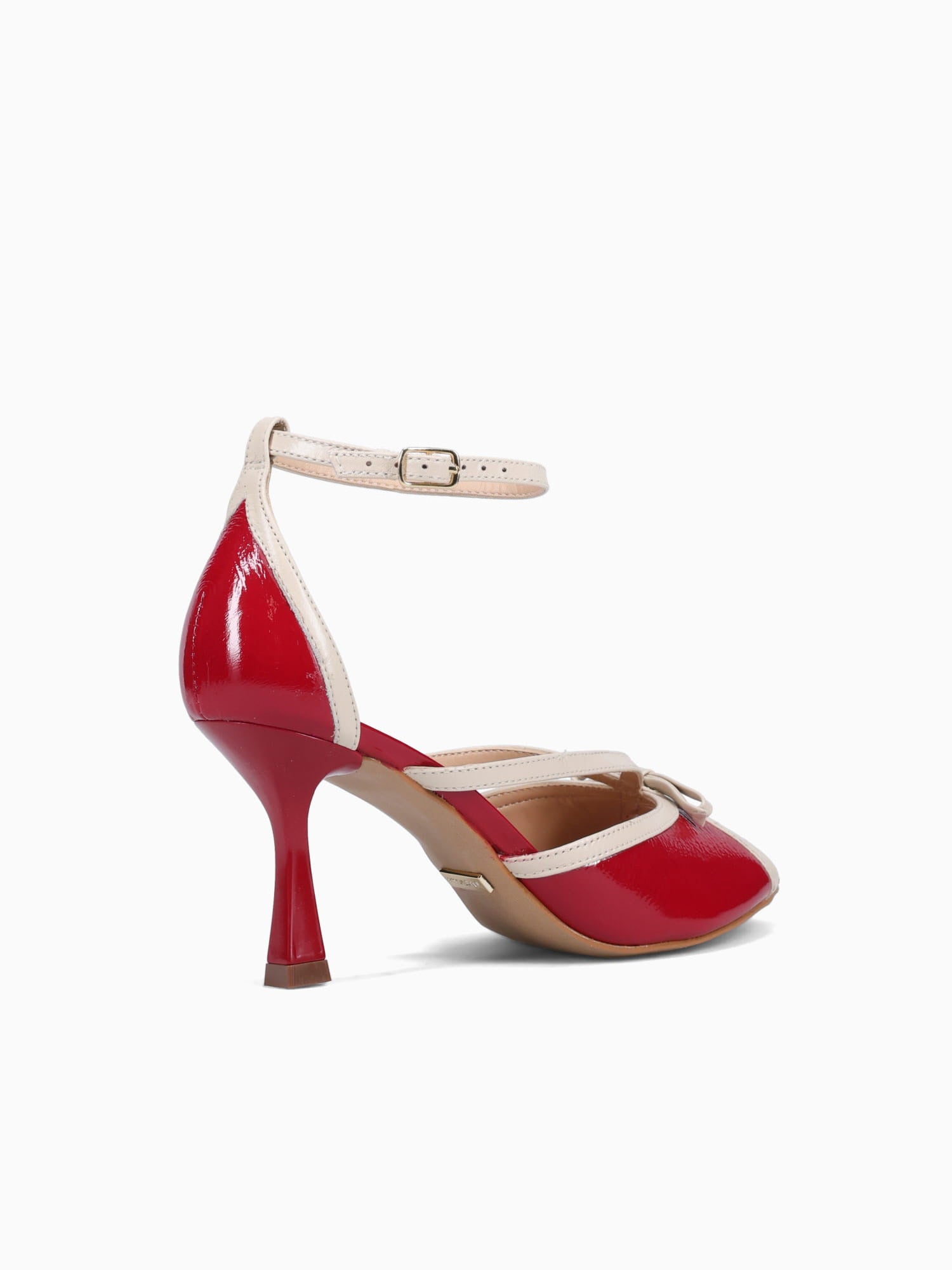 Tarte Red Off white glossy patent Red / 5 / M