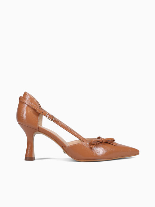 Brandade Conhaque Glossy Patent Cognac / 5 / M