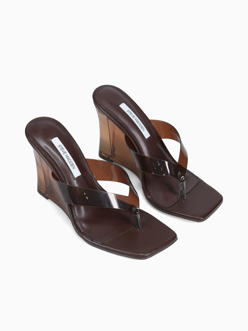 Katrine Brown Vinyl Brown / 5 / M