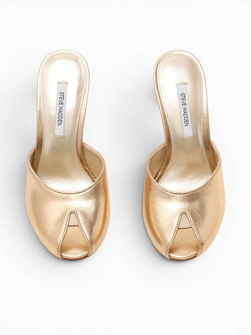 Jules Gold Leather Gold / 5 / M