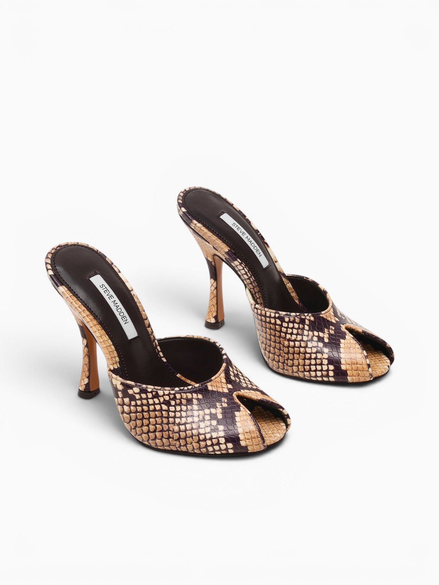 Jules Snake Leather Black Brown / 5 / M