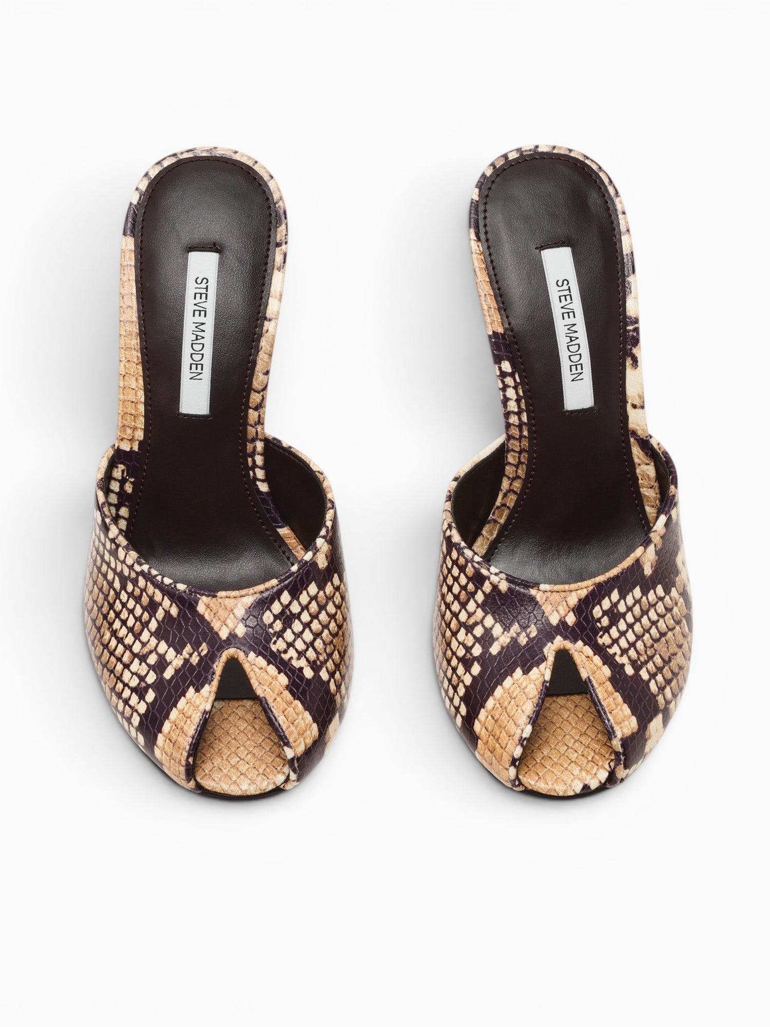 Jules Snake Leather Black Brown / 5 / M