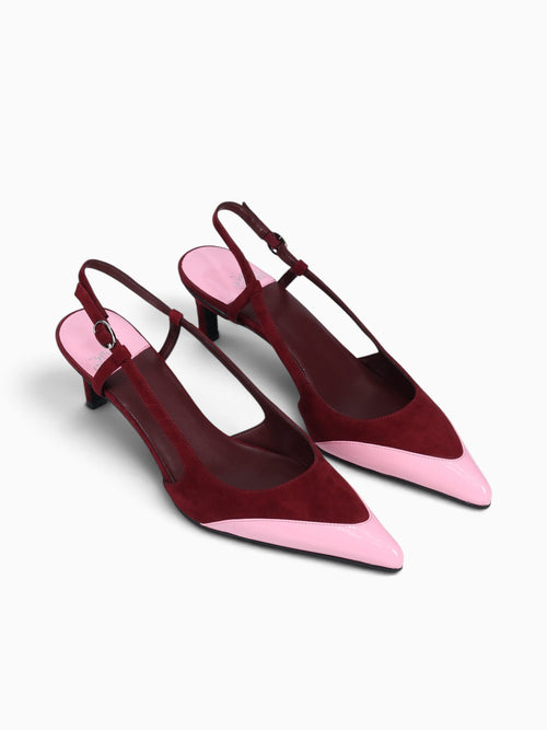 Booshky Wine Pink Suede Wine / 5 / M