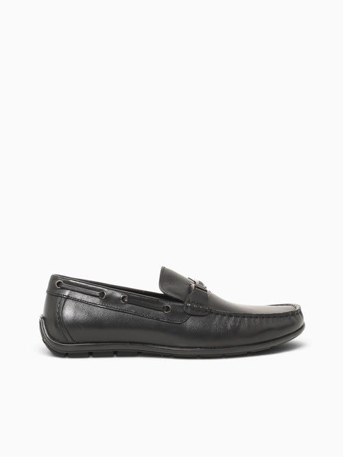 Georgie Black Leather Black / 8 / M