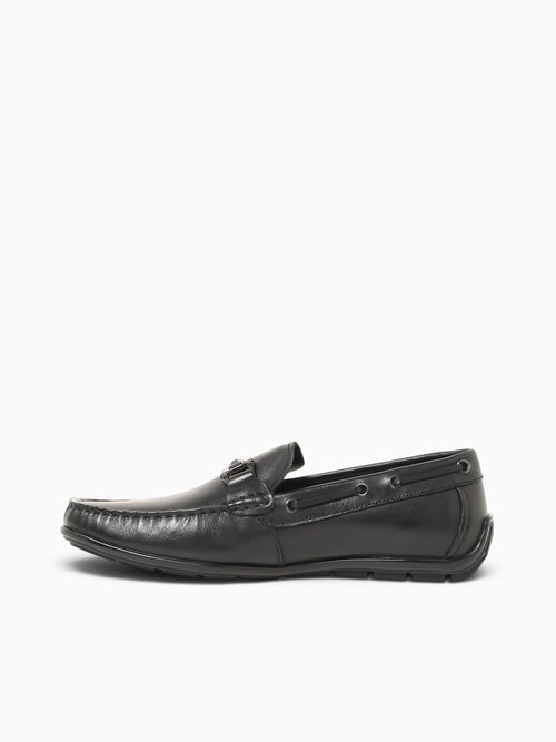 Georgie Black Leather Black / 8 / M