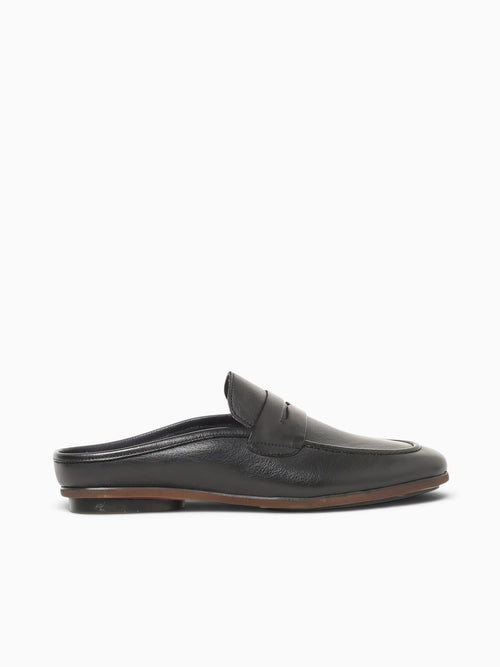 Boris Black Leather Black / 7 / M