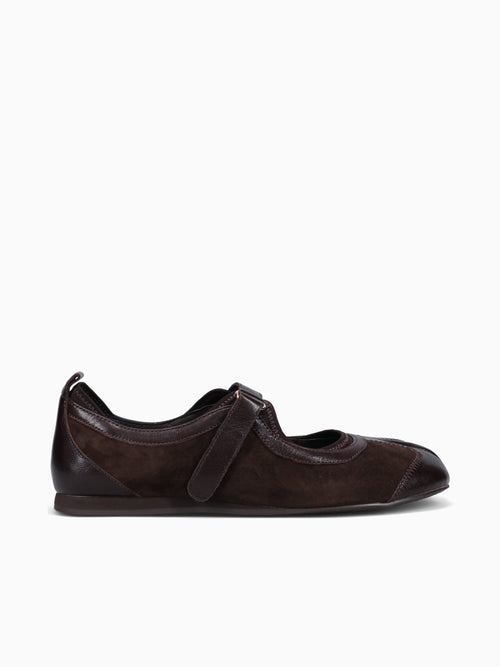 Thalion Brown Leather Suede Brown / 6 / M