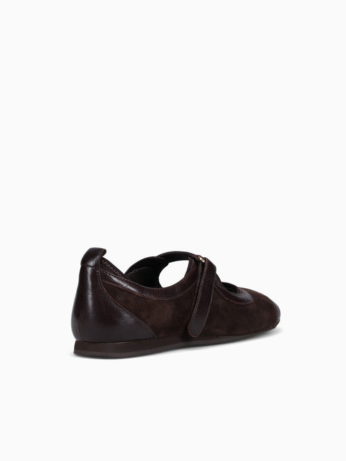 Thalion Brown Leather Suede Brown / 6 / M
