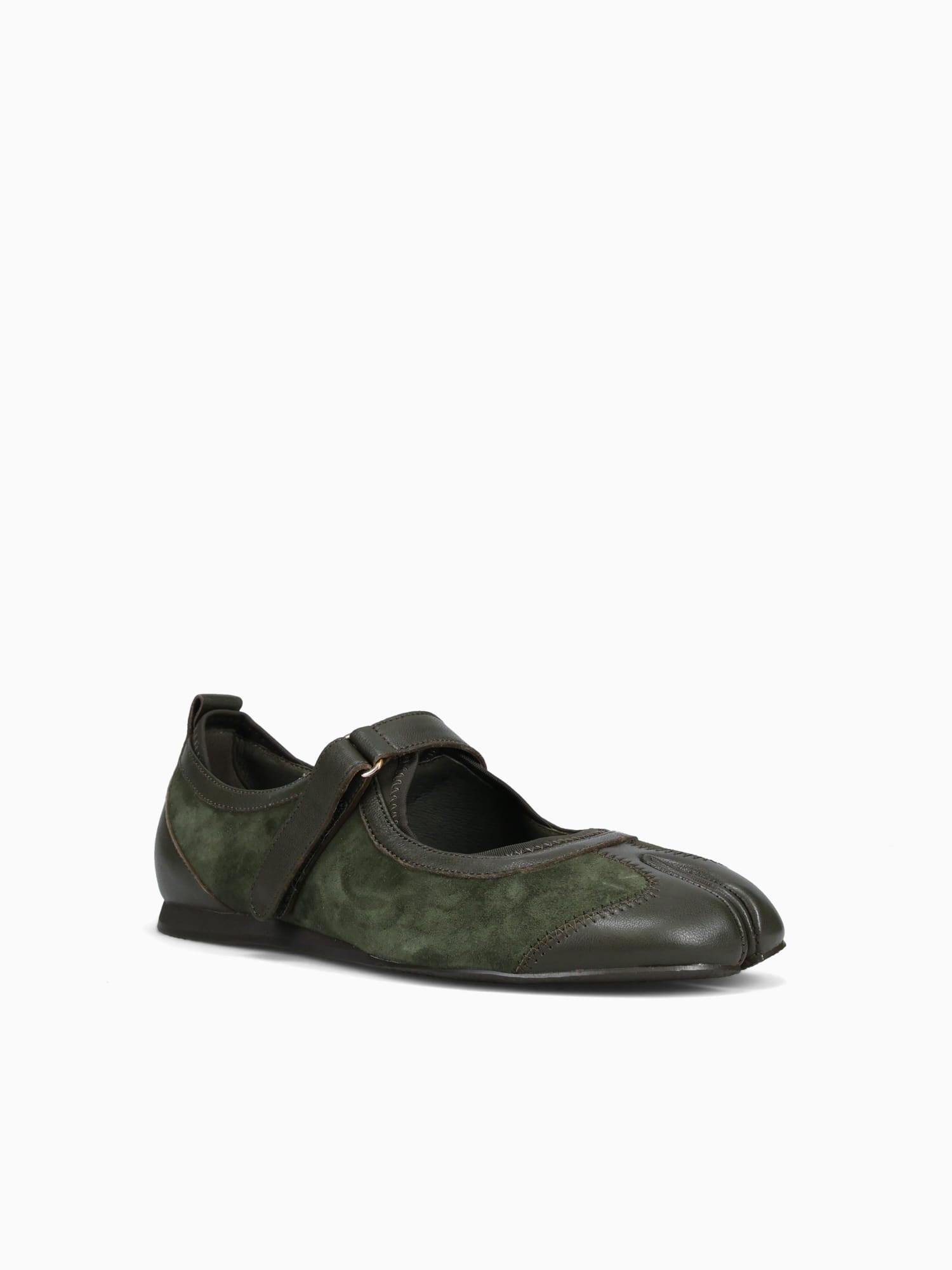 Thalion Olive Leather Suede Dark Green / 6 / M
