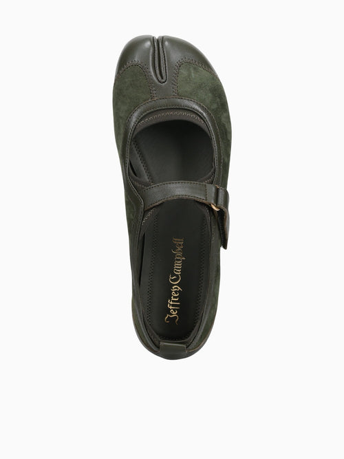 Thalion Olive Leather Suede Dark Green / 6 / M