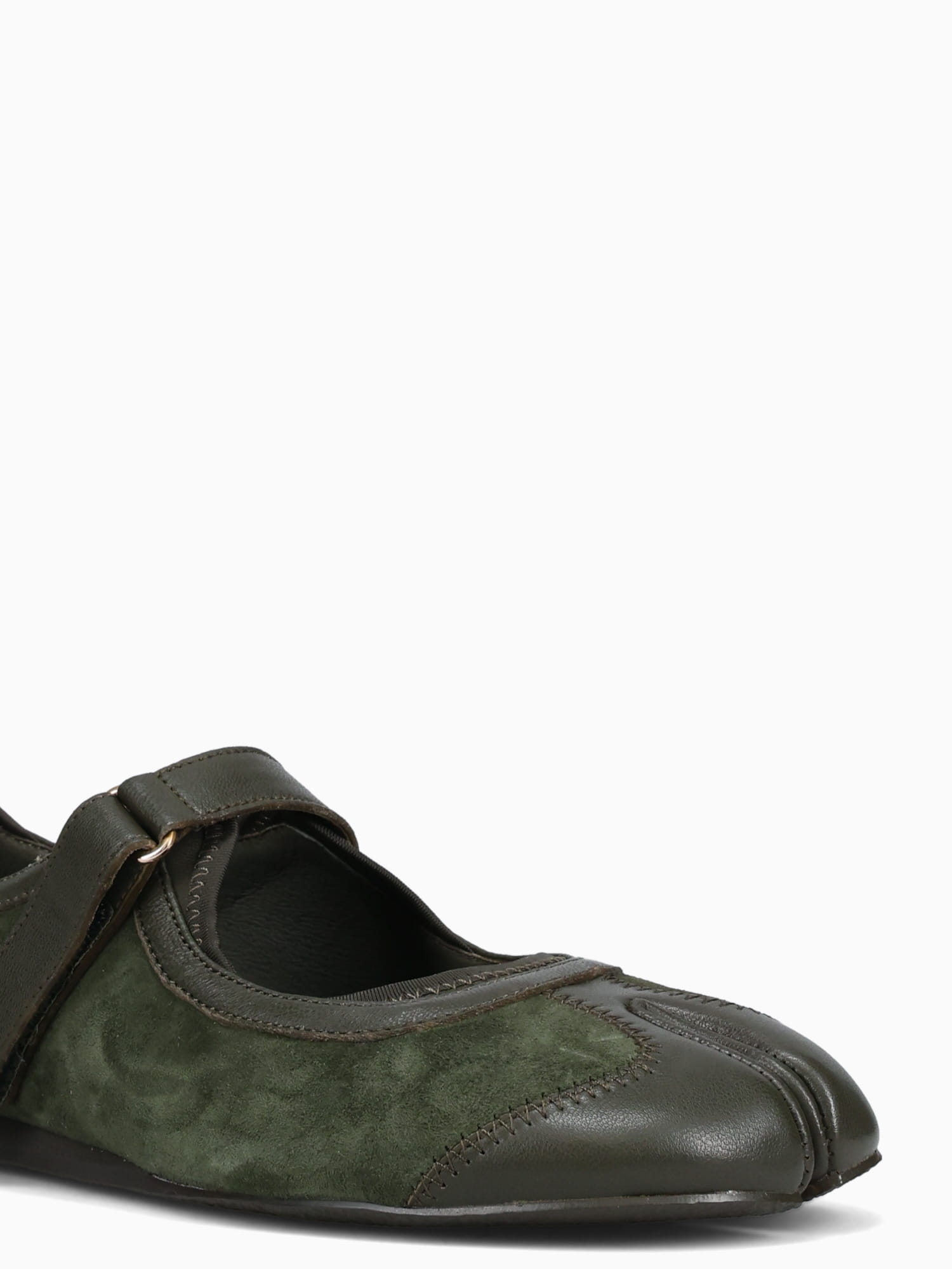 Thalion Olive Leather Suede Dark Green / 6 / M