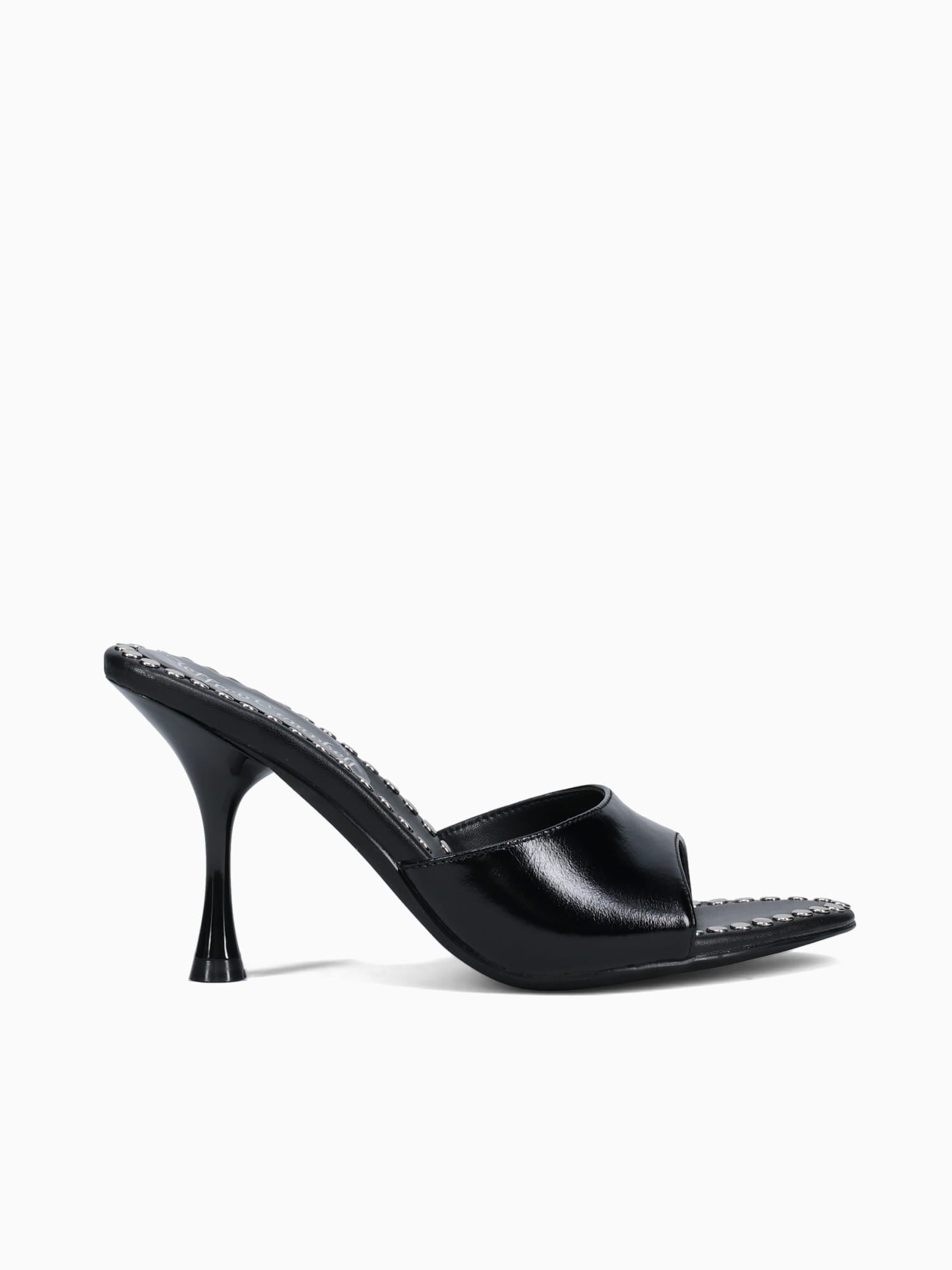 Agentst Black Silver leather Black / 6 / M