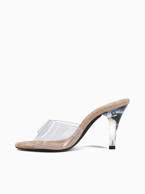Cendrillon Nude Clear suede Clear / 5 / M