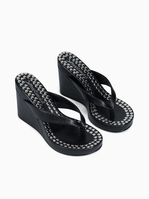 Liezelst Black Silver leather Black / 6 / M