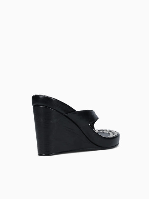 Liezelst Black Silver leather Black / 6 / M