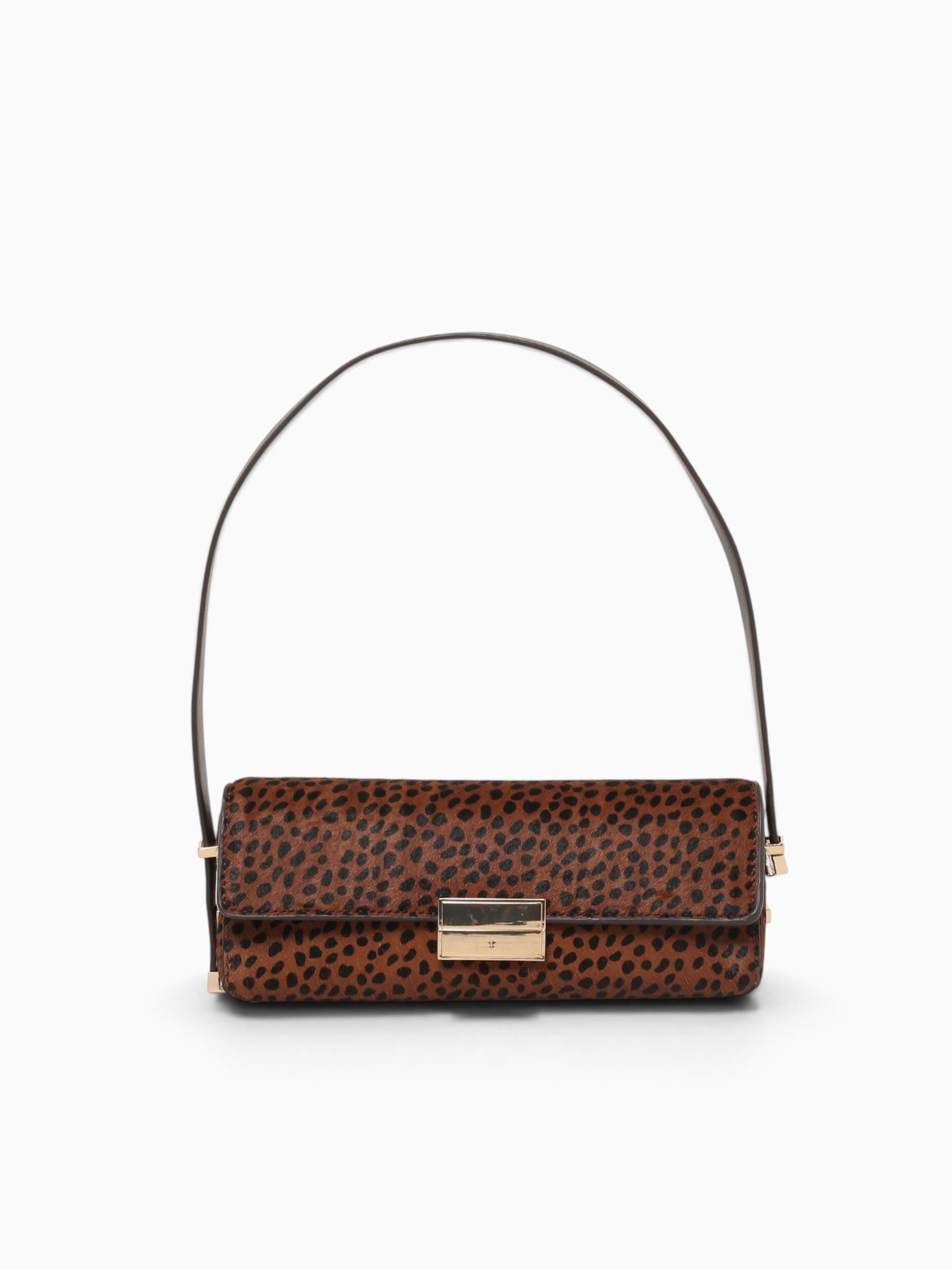 Gia Shoulder Bag Brown Black Brown Multi