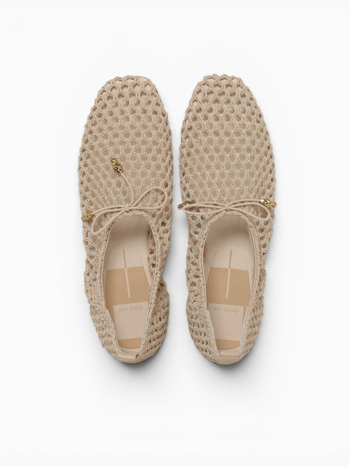 Kaylyn Oatmeal Crochet Natural / 5 / M