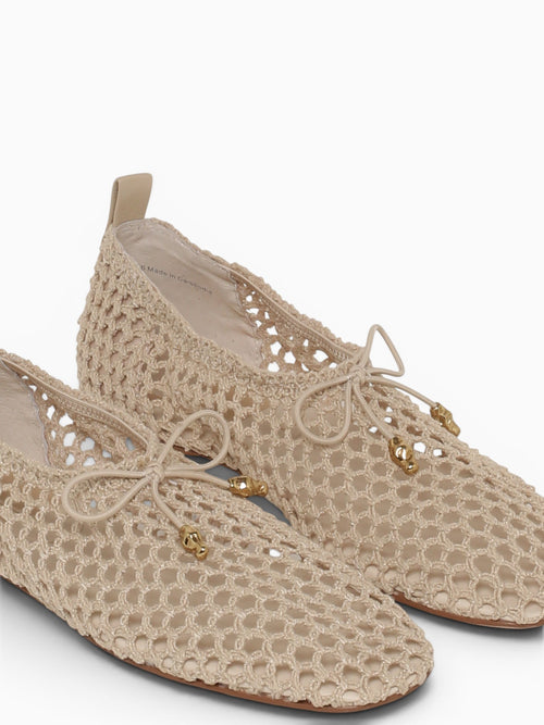 Kaylyn Oatmeal Crochet Natural / 5 / M