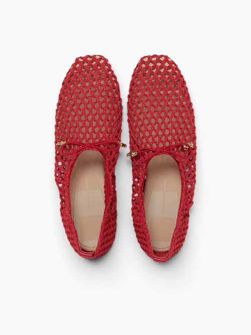 Kaylyn Red Crochet Red / 5 / M