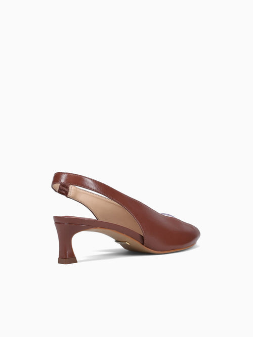 Katerina Cappucino Leather Brown / 5 / M