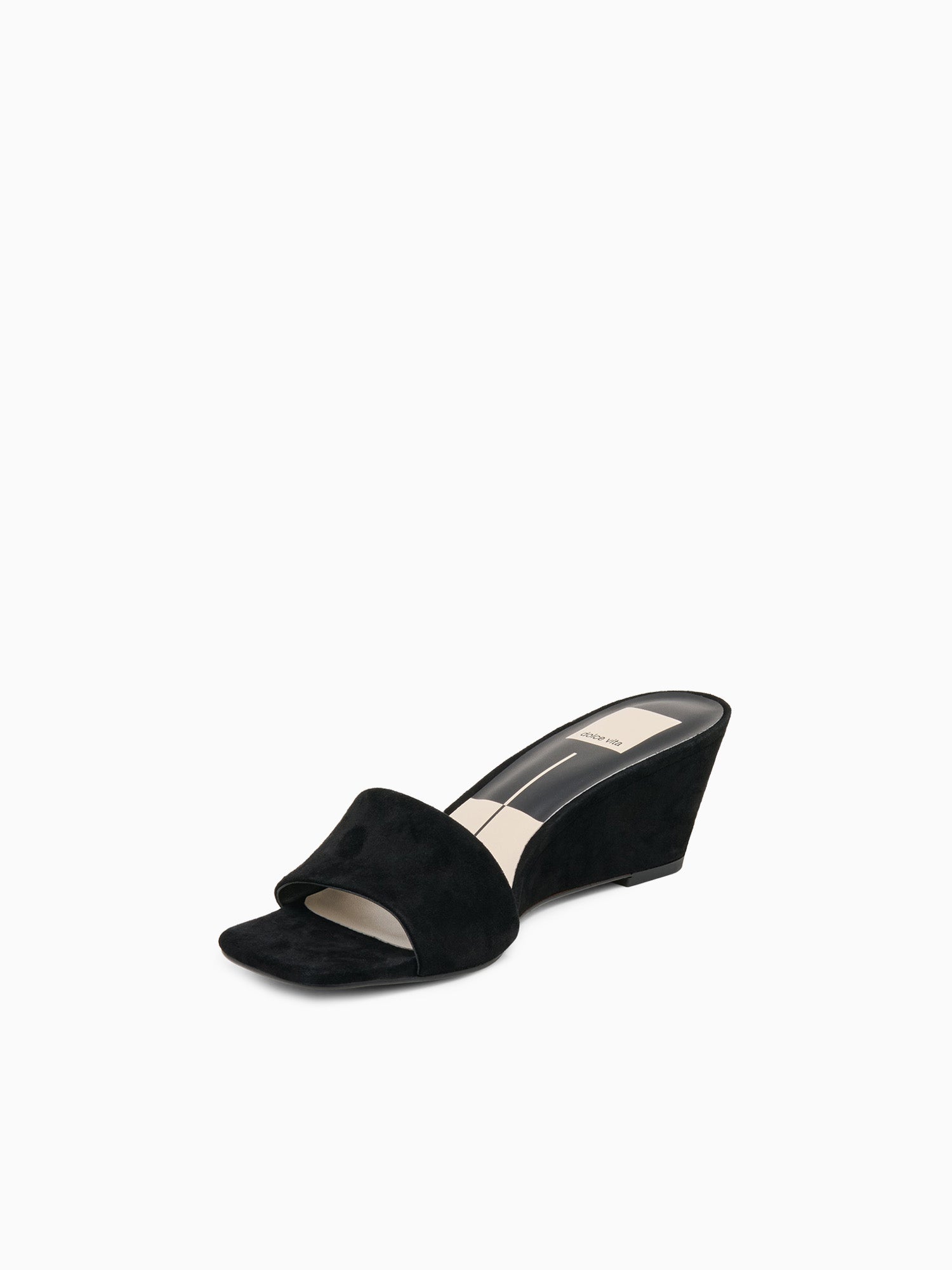 Qaily Onyx Suede Black / 6 / M