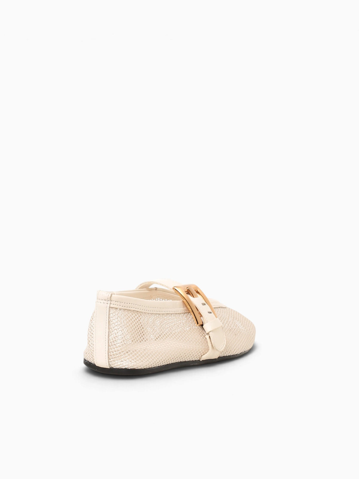 Marcela Crema White Mesh Soft leather Natural / 5 / M