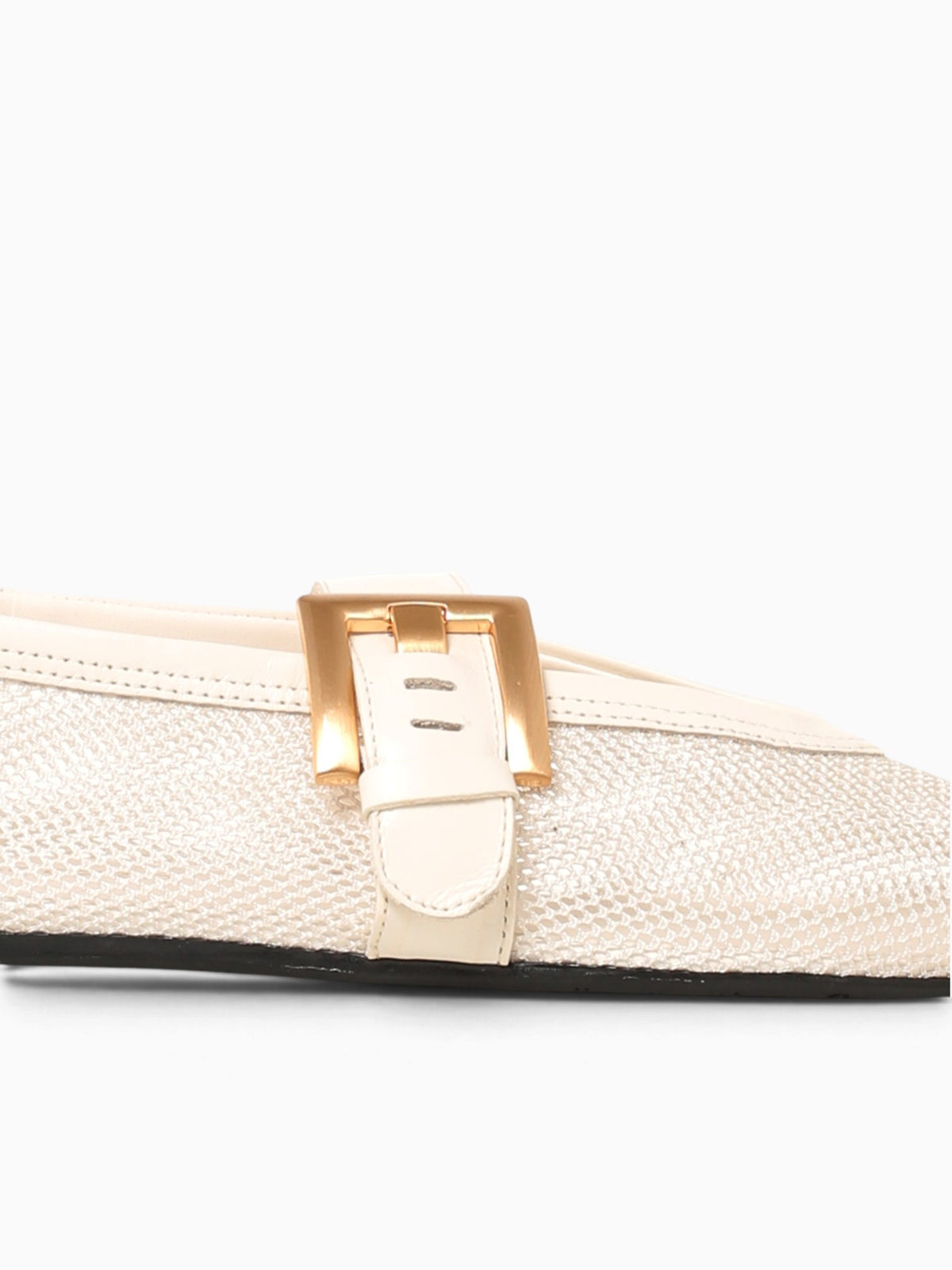 Marcela Crema White Mesh Soft leather Natural / 5 / M