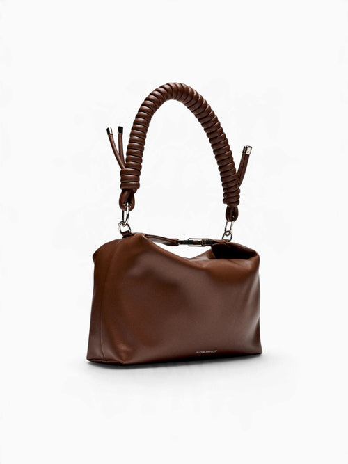 Kenza M Marron Brown