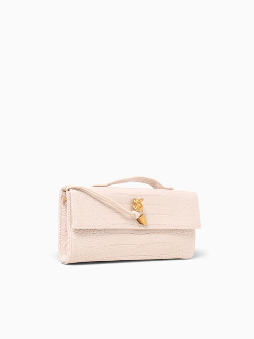 Lucia Clutch Off White Off White