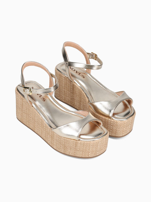 Elle Ouro Napa Metal Gold / 5 / M