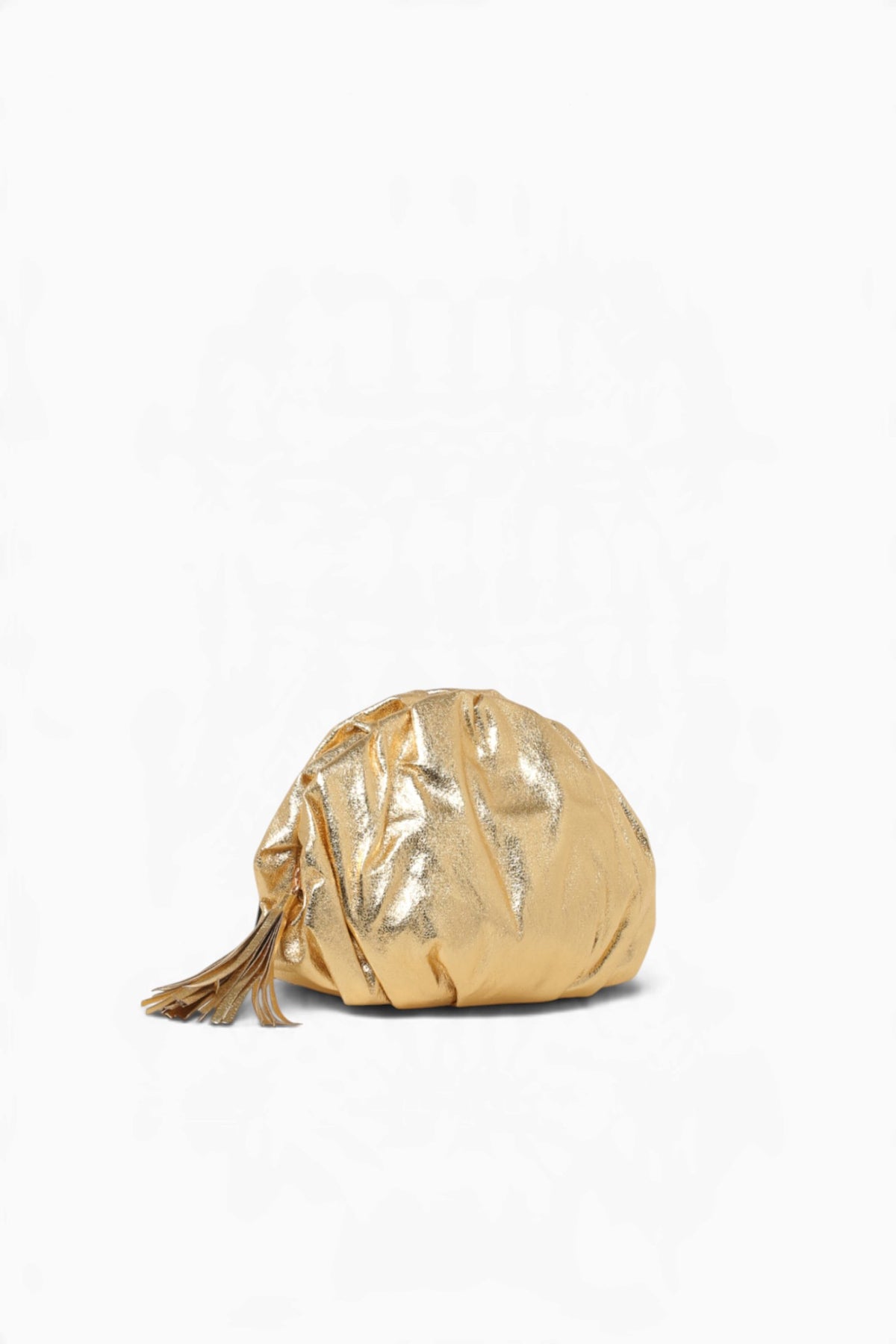 Tassel Clutch Gold Gold