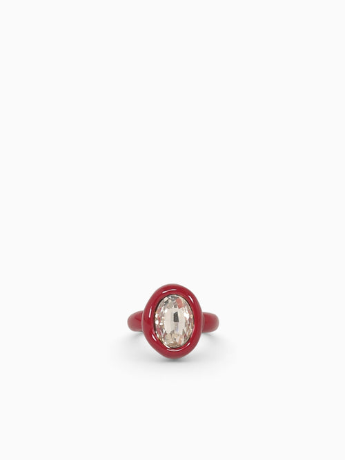 Ring Ivy Red Red