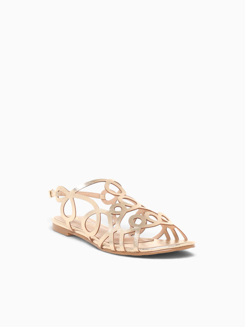 Camilla Champagne Crinkle Metal Champagne / 5 / M