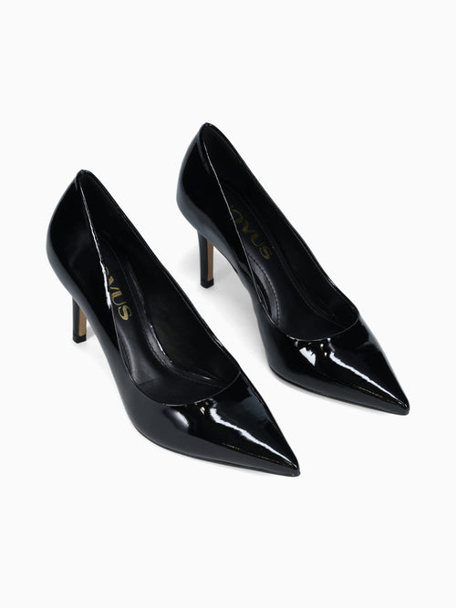 Aisha Black Patent Leather Black / 5 / M