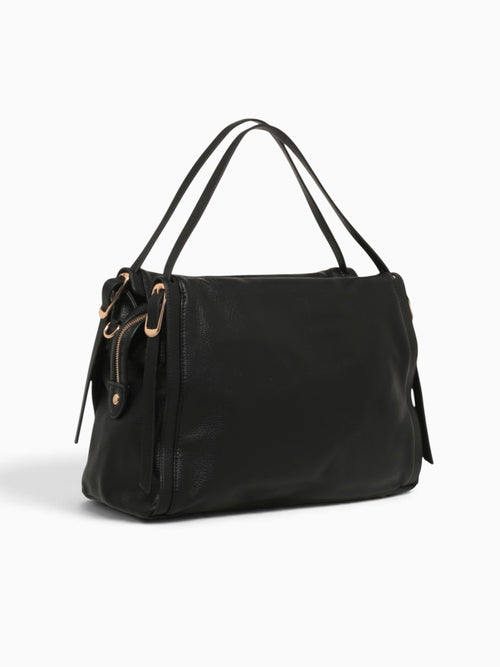 Maria Shoulder Bag Bk Black