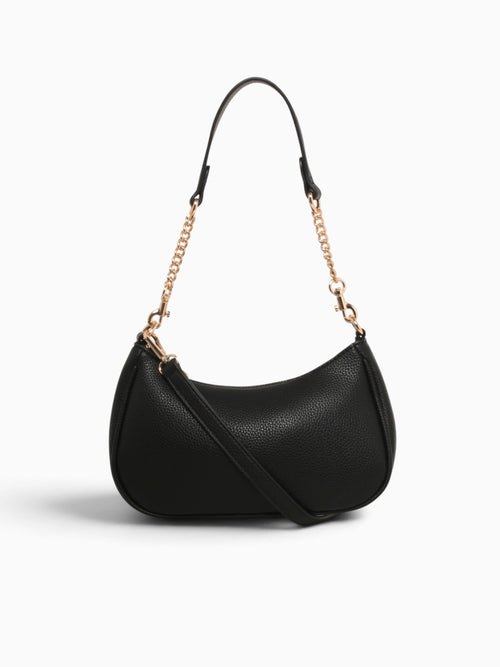 Natalie Shoulder Bag Bk Black