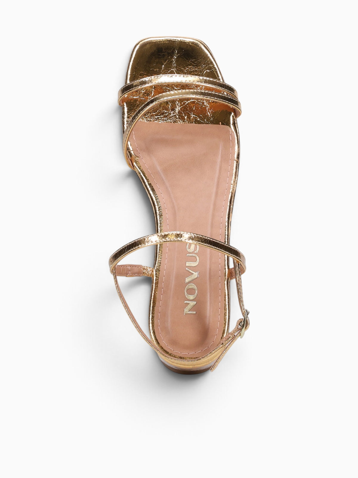 Fabiola Ouro Metal Bala Leather Gold / 5 / M