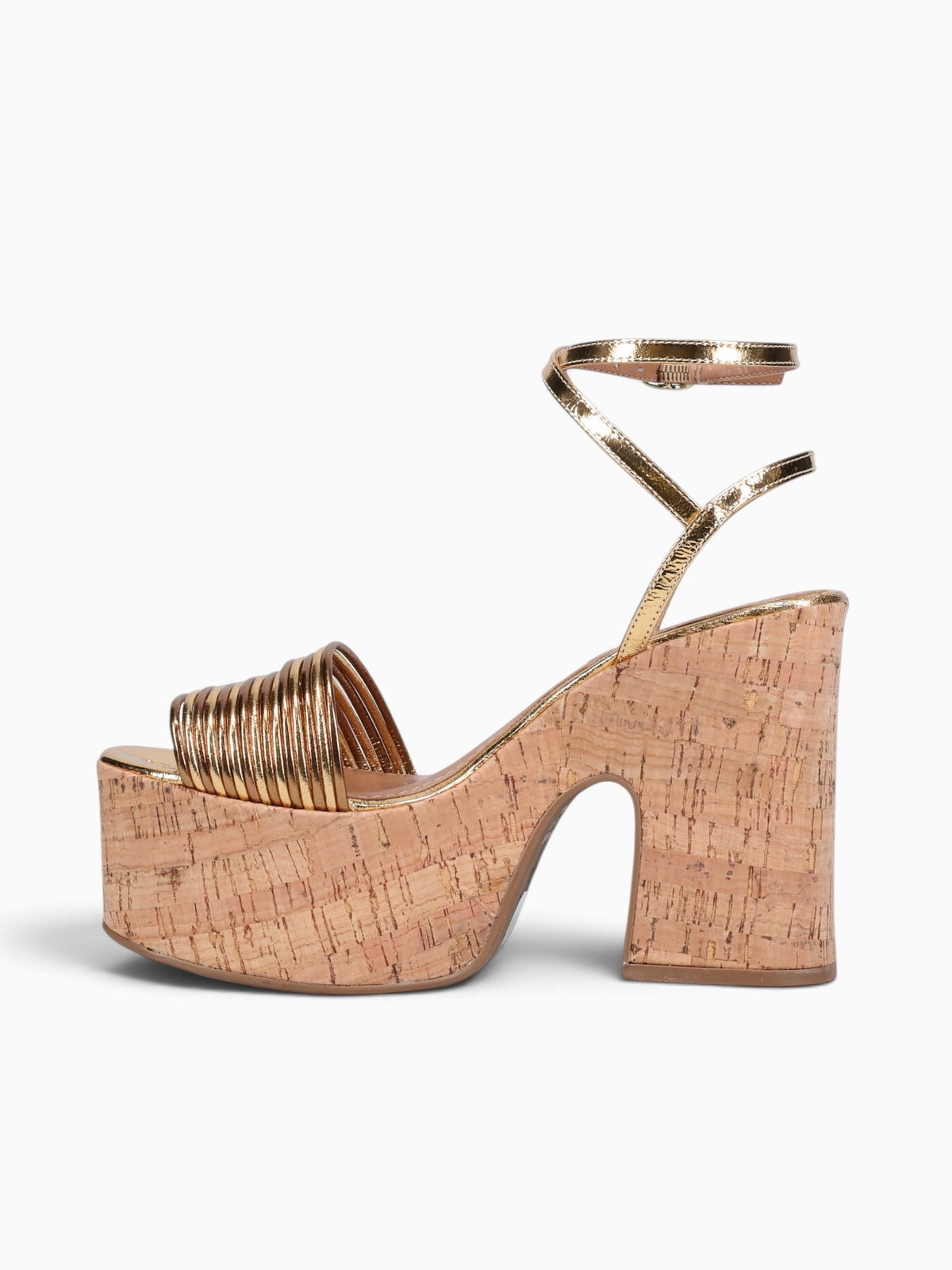 Fabiana Gold Bronze bala metal leather Gold / 5 / M