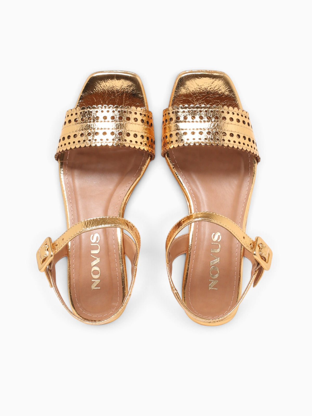 Fariana Ouro Metal Bala Leather Gold / 5 / M