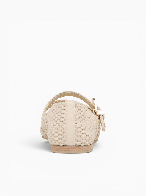 Bylee Woven Creme Woven Tan / 5 / M