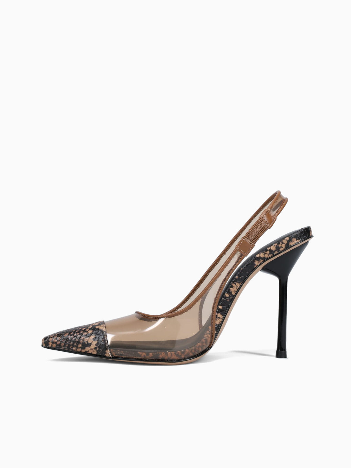 Chiara Tan Soft Snake Vinyl Tan / 5 / M