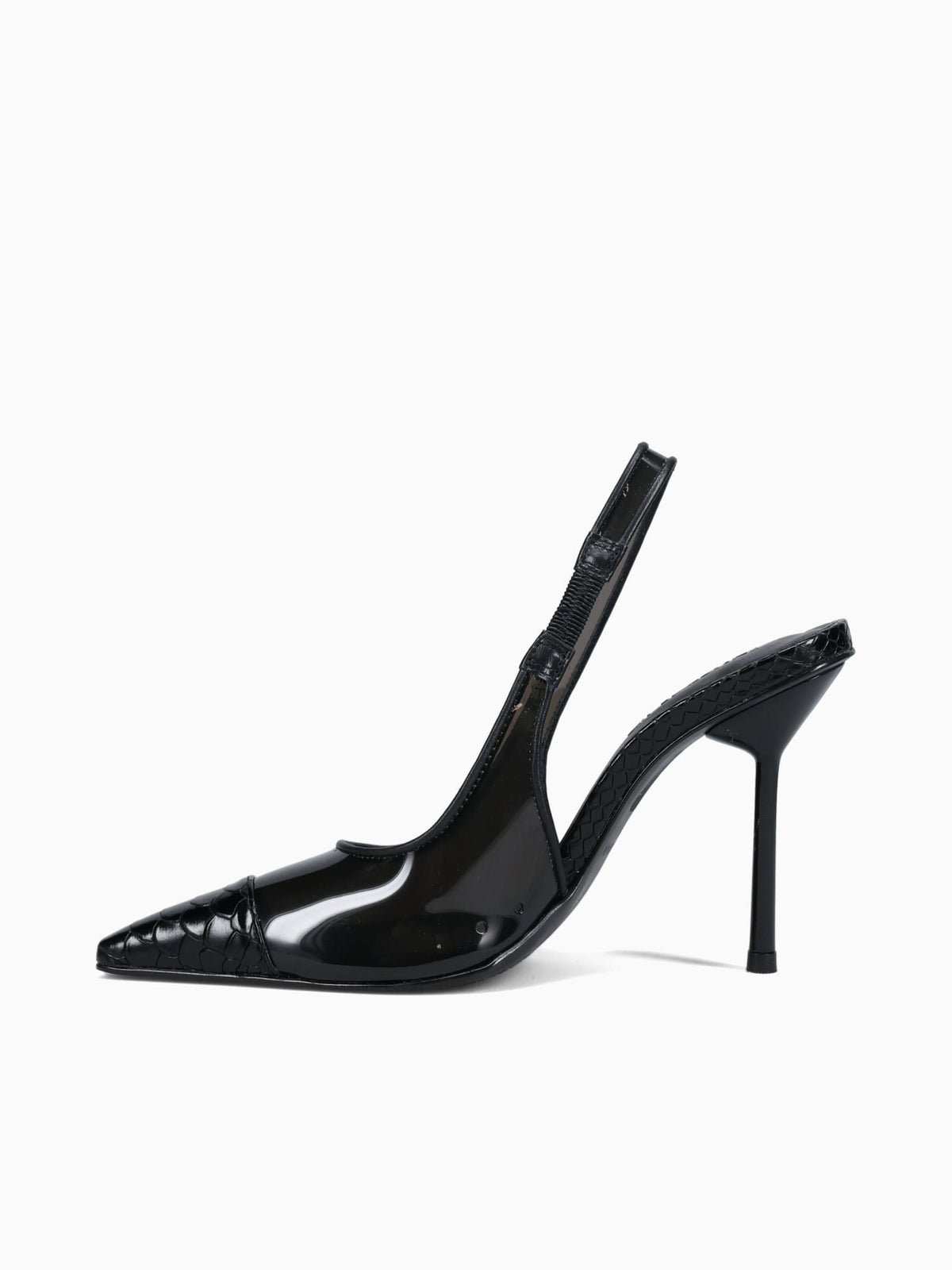 Chiara Black Snake Vinyl Black / 5 / M