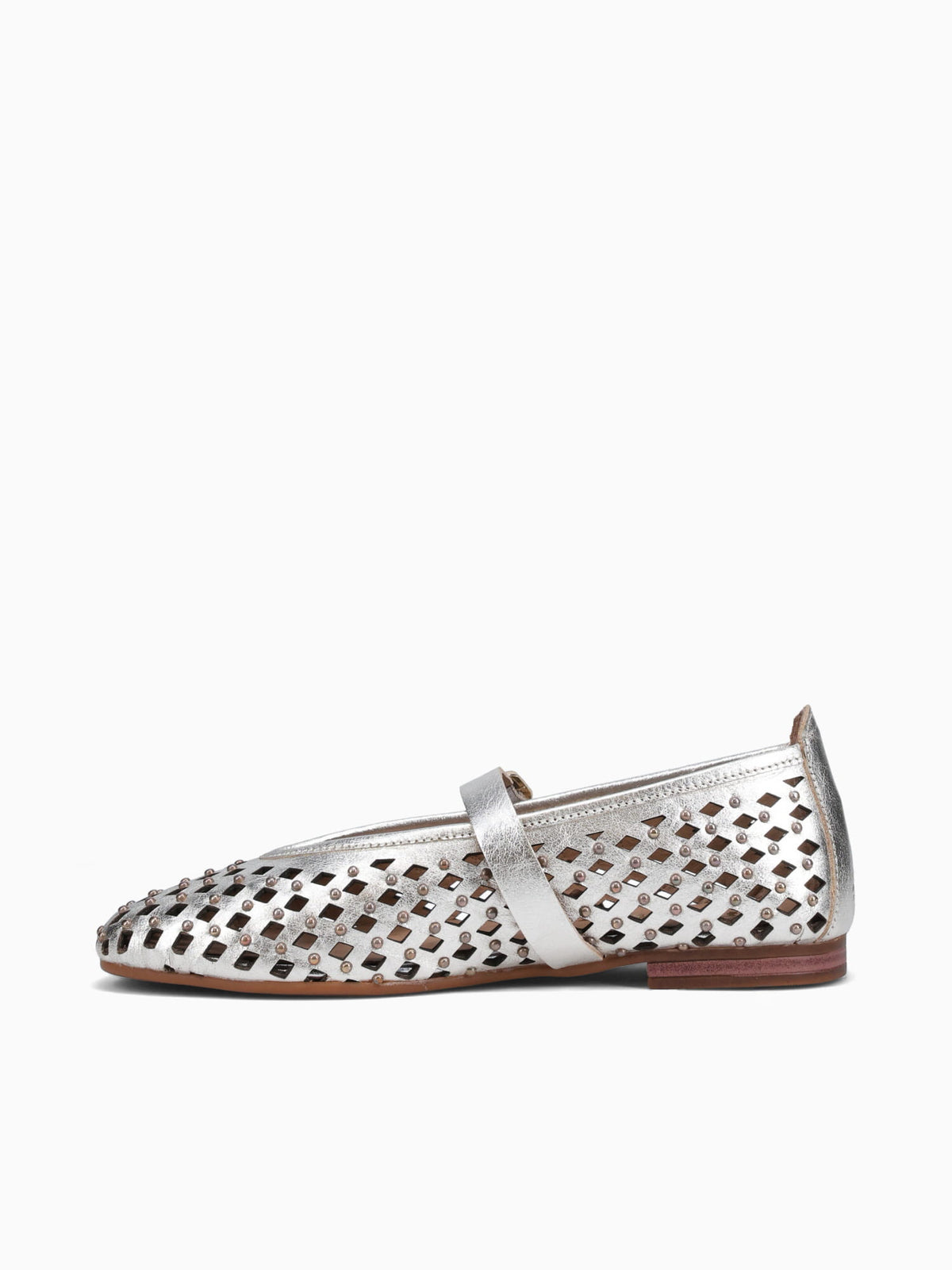 Zeynep Egenog Metallic Leather Natural / 5 / M