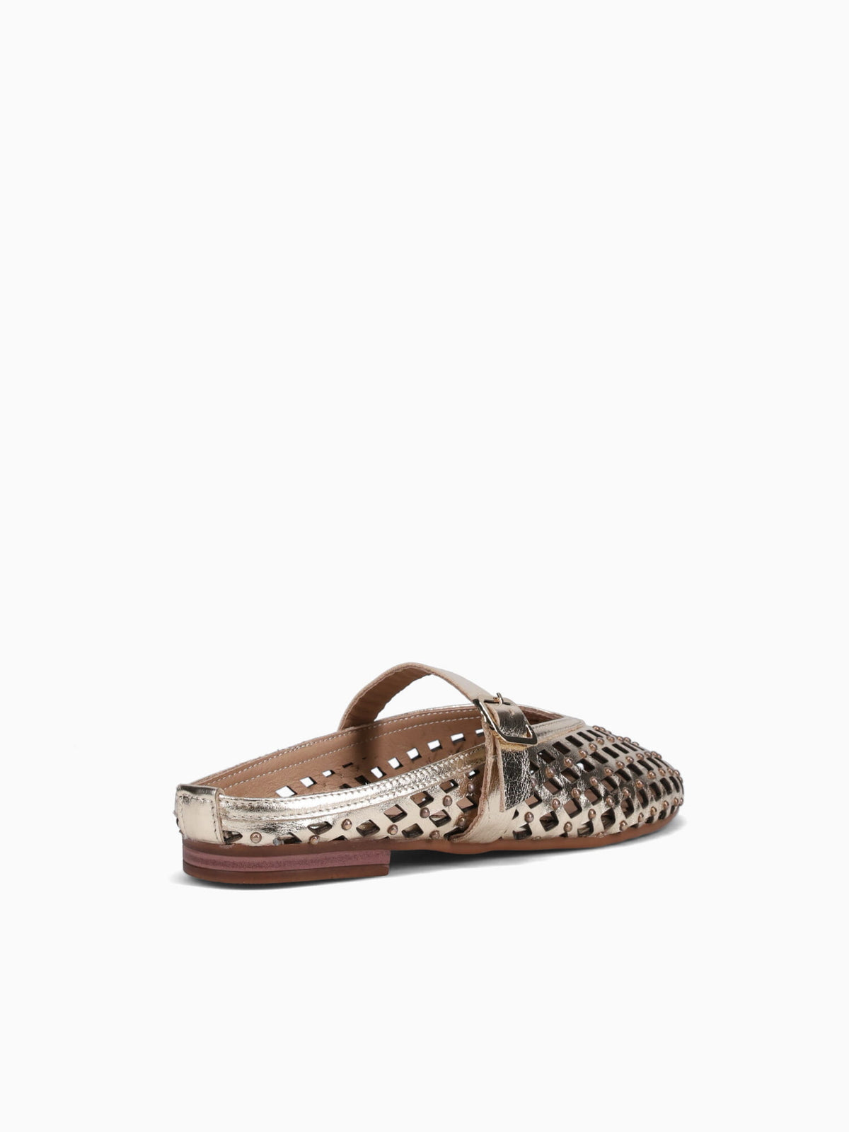Defne Gold Metallic Leather Gold / 5 / M
