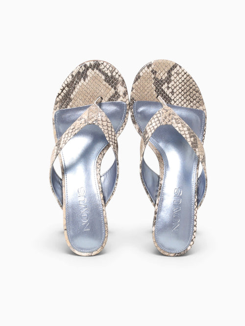 Lori Lt. Taupe Snake Taupe / 5 / M