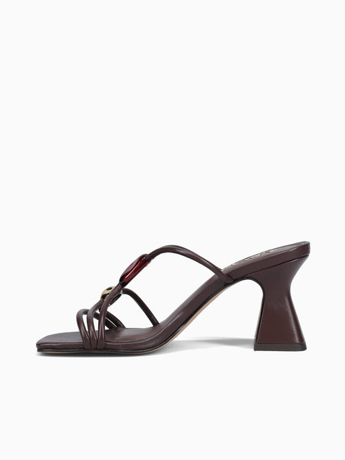 Liliah Brown Leather Brown / 5 / M