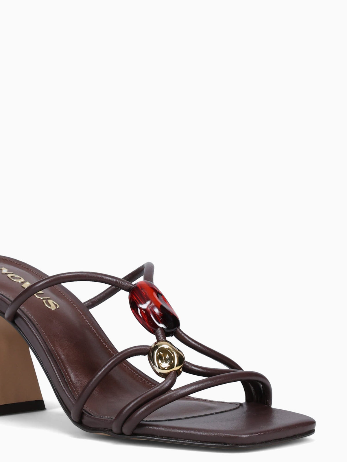 Liliah Brown Leather Brown / 5 / M